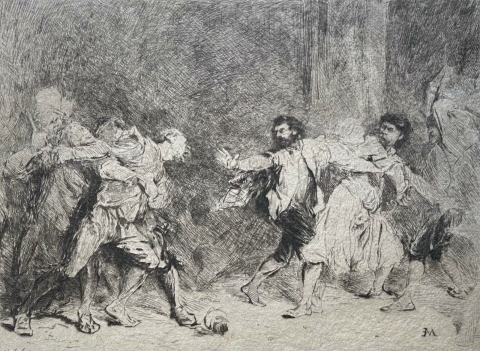 ernest_meissonier_la_rixe_graveur_alphonse_lalauze_1872-1936_gravure_de_1865