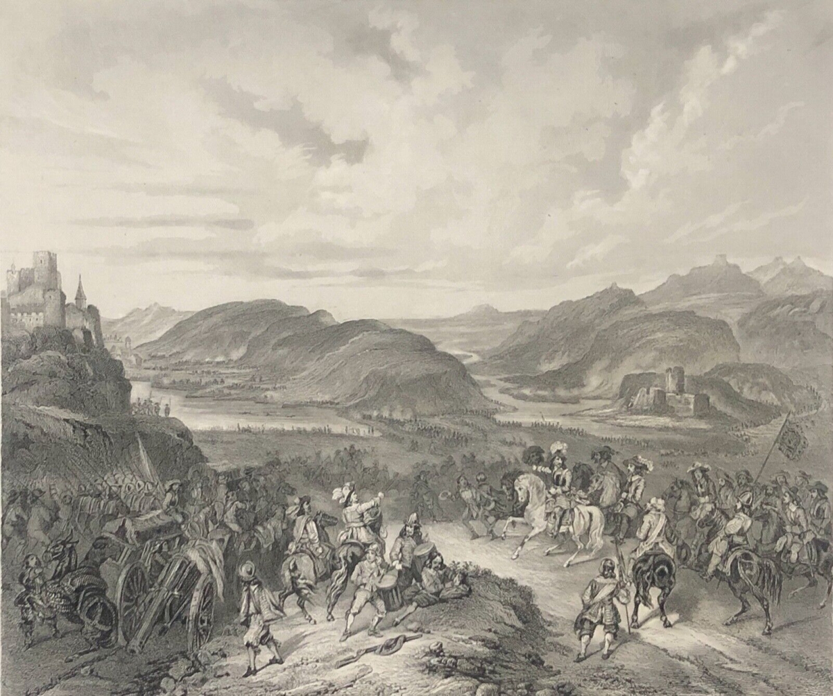 espagne_bataille_de_llorens_6_juillet_1645_catalogne_gravure_vers_1840