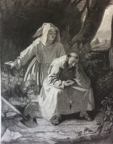 le_comte_de_comminges_heliogravure_de_gigoux_engraving_xixe