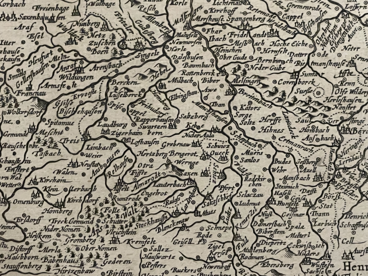 allemagne_carte_de_la_hesse_tirage_1651_gerhard_mercator_1512-1594