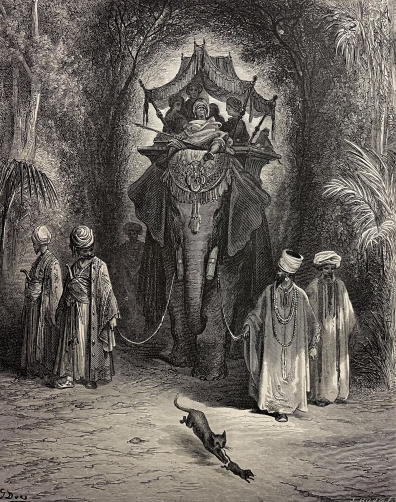 le_rat_et_l_elephant_gustave_dore_xylographie_fable_la_fontaine_1868