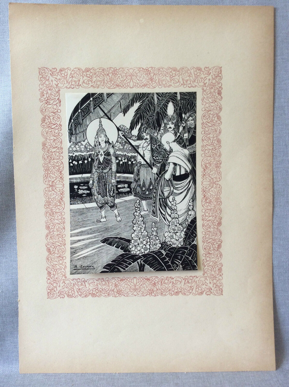 bouddhisme_bouddha_gaudama_paroles_merveilleuses_gravure_sur_zinc_joyeux_1922