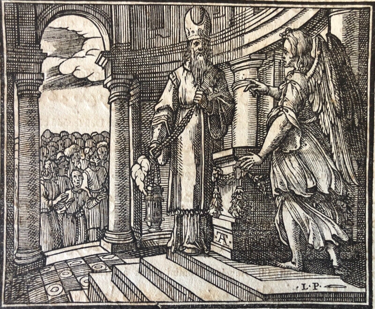 evangiles_arabe_raimondi_1591_tempesta_parasole_ange_apparaissant_a_zacharie