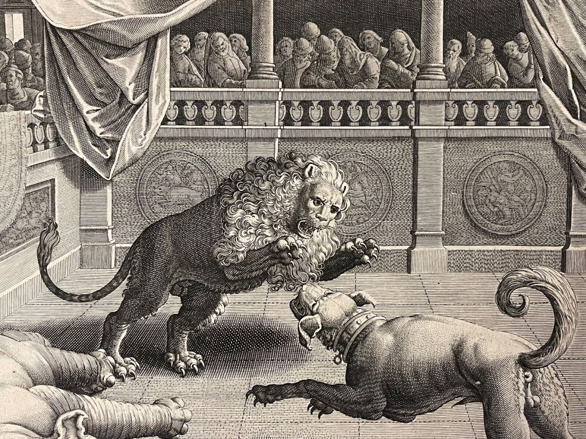alexandre_combat_elephant_lion_chien_galle_jan_van_der_straet_mallery_circa_1595