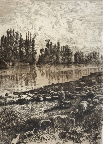 le_berger_de_villeneuve_la_garenne_alfred_taiee_1820-?_tirage_cadart_vers_1882