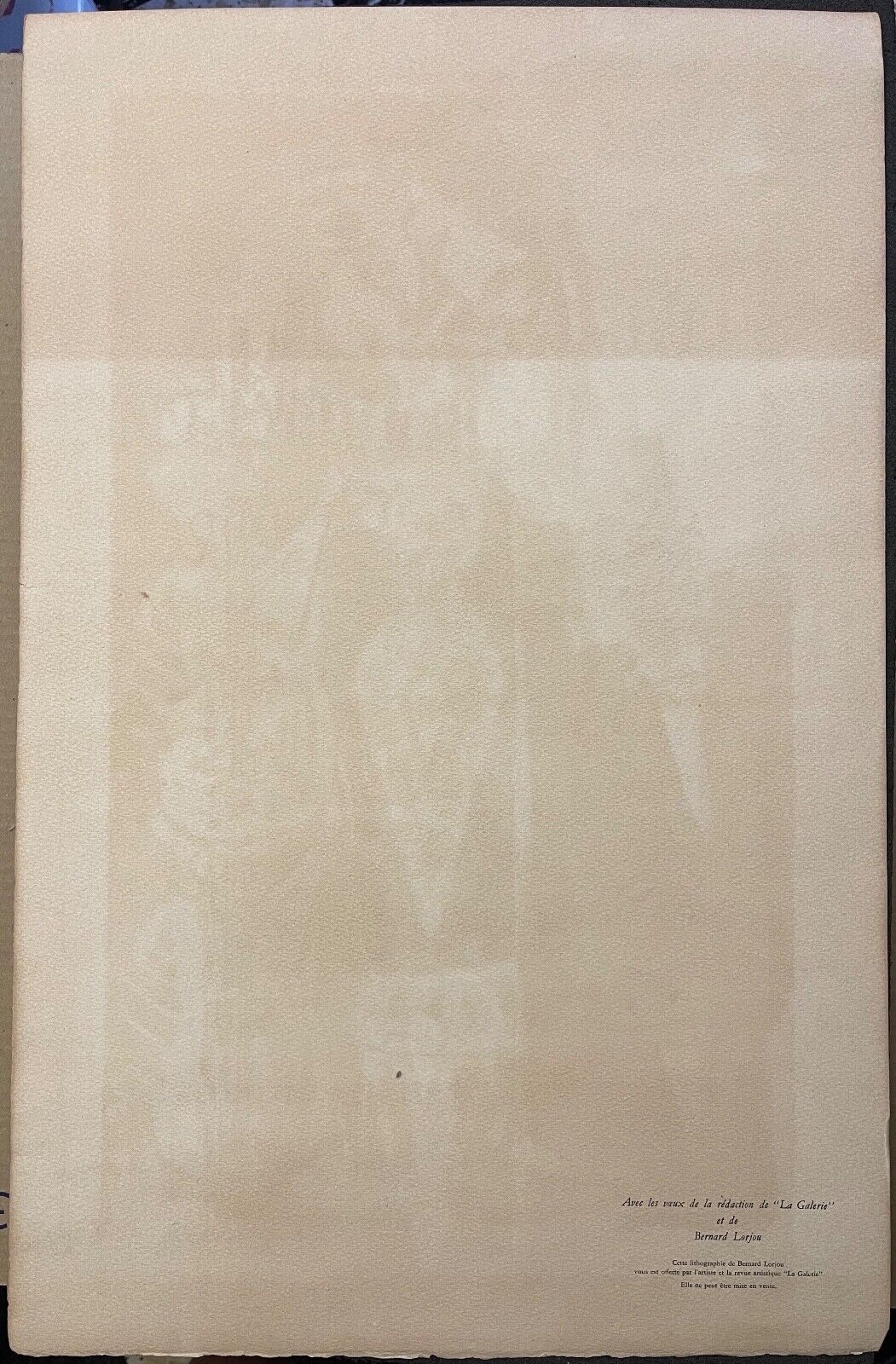 bernard_lorjou_1908-1986_lithographie_le_joueur_de_cithare_c_1950_france