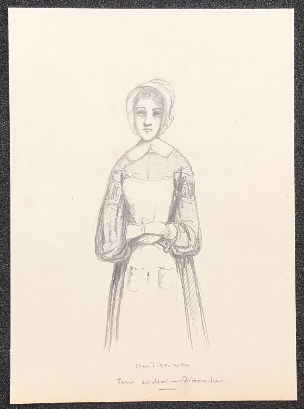 diaconesse_de_l_eglise_protestante_vers_1840_dessin_anonyme_protestant