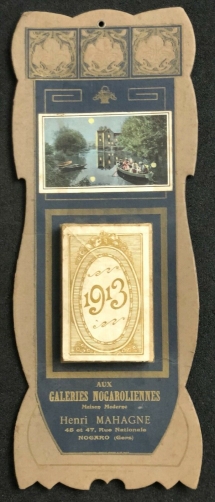calendrier_comique_1913_neuf_!_nogaro_gers_publicite_galerie_nogaroliennes