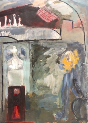 art_contemporain_grande_gouache_fin_du_xxe_64_cm_par_46_cm