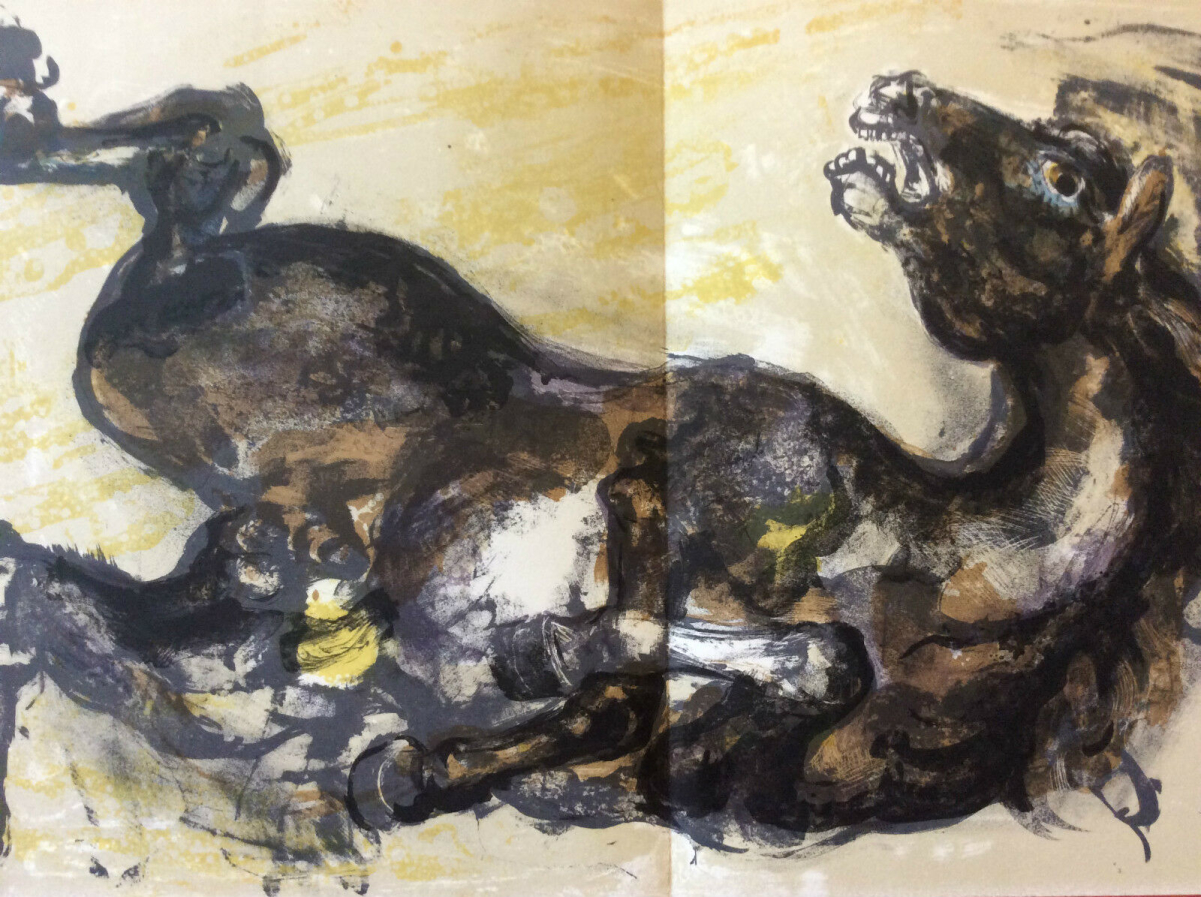 walter_spitzer_lithograhie_double_cheval_les_noyers_de_laltenburg_malraux