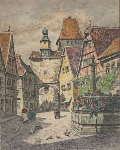 rothenburg_ob_der_tauber_en_baviere_allemagne_aquatinte_xixe