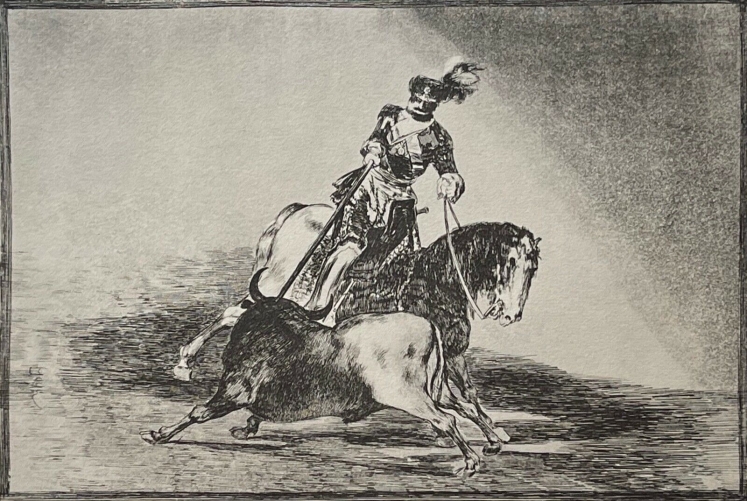 francisco_goya_1746-1828_espagne_tauromachie_taureau_fac-simile_c_1982