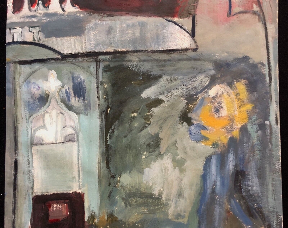 art_contemporain_grande_gouache_fin_du_xxe_64_cm_par_46_cm