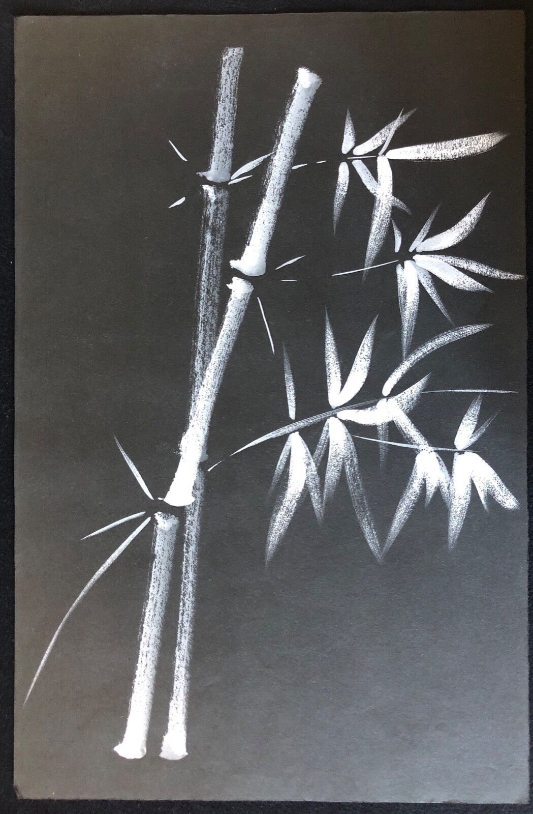 bambous_gouache_sur_papier_anonyme_vers_1970_bambou_50_cm_par_32,5_cm