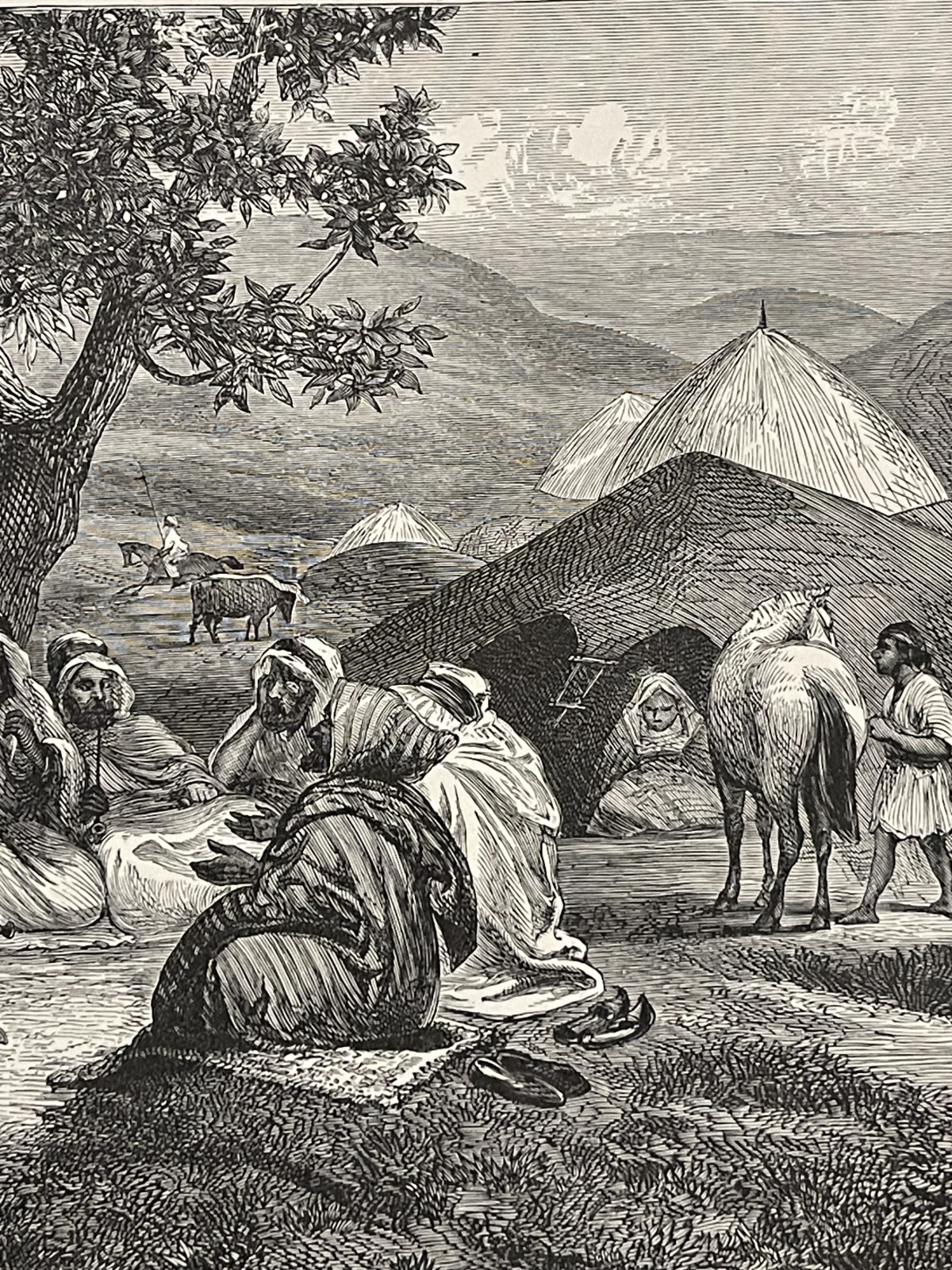 israel_palestine_un_conteur_arabe_gravure_en_xylographie_1892_xix_e