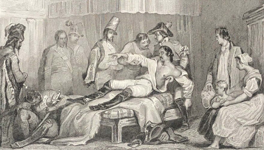 mort_du_general_michel_beaupuy_14_juillet_1755-19_octobre_1796_revolution_francaise_gravure_vers_1860
