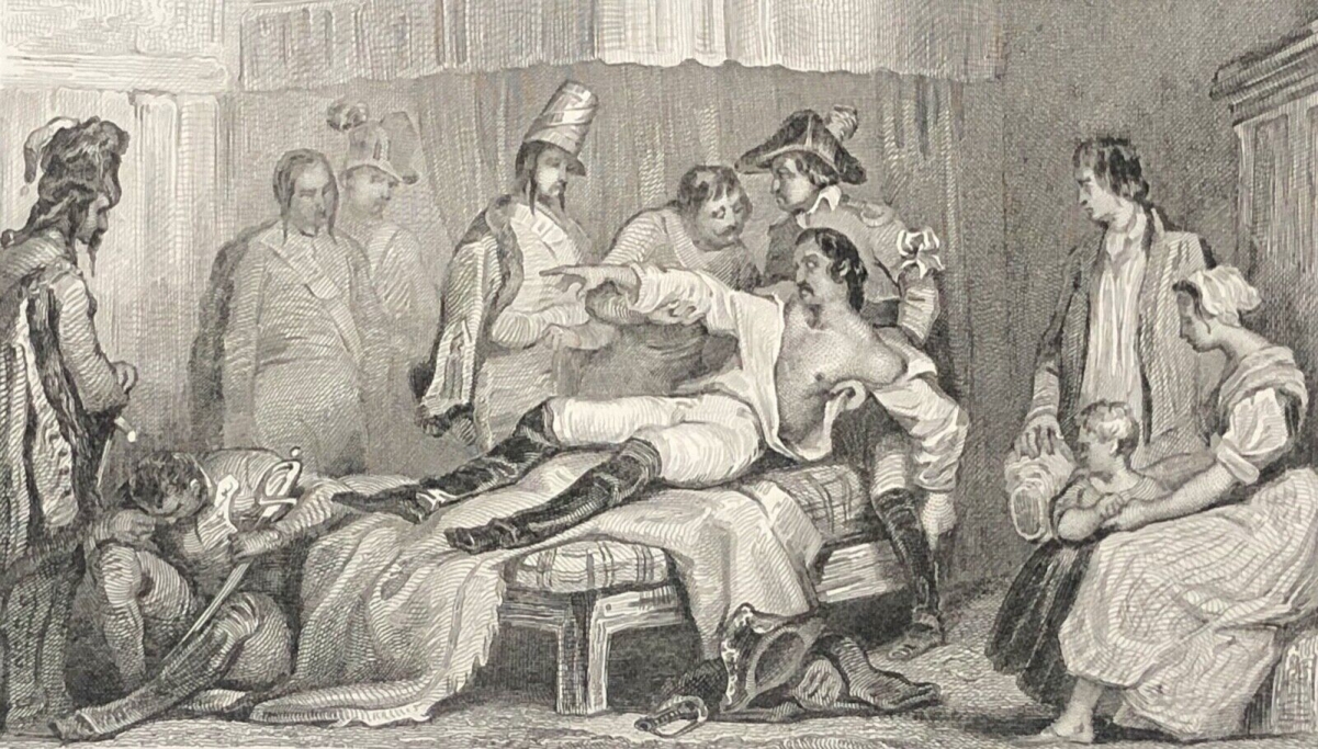 mort_du_general_michel_beaupuy_14_juillet_1755-19_octobre_1796_revolution_francaise_gravure_vers_1860