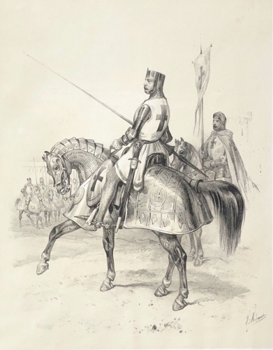 templier_en_1480_jerusalem_estampe_de_1859_par_adam_israel_croisade_croise
