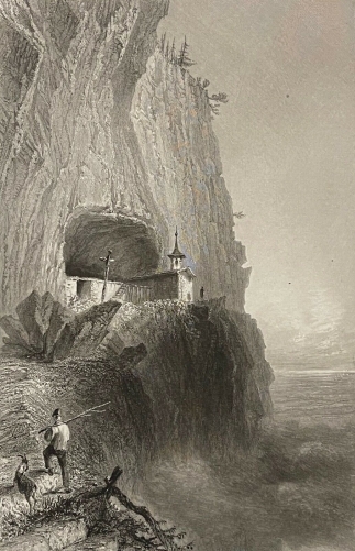 wildkirchlein_or_hermitage__switzerland_lithography_de_1836_suisse_appenzel