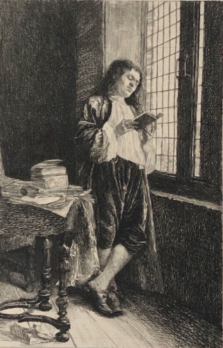 ernest_meissonier_jeune_homme_lisant_graveur_rajon_pointe_seche_vers_1910