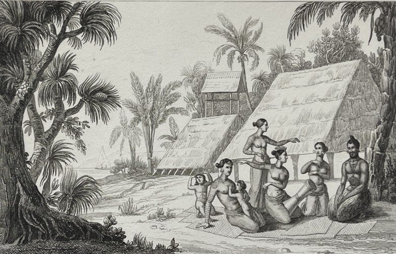 caroline_islands_radak_island_original_antique_engraving_micronesia_1836_oceanie