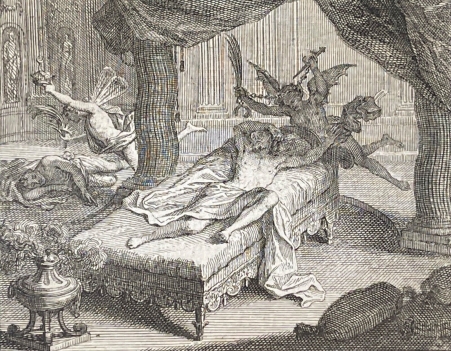jean_ranc_1674-1735_rare_gravure_1719_les_deux_songes_graveur_tardieu_france