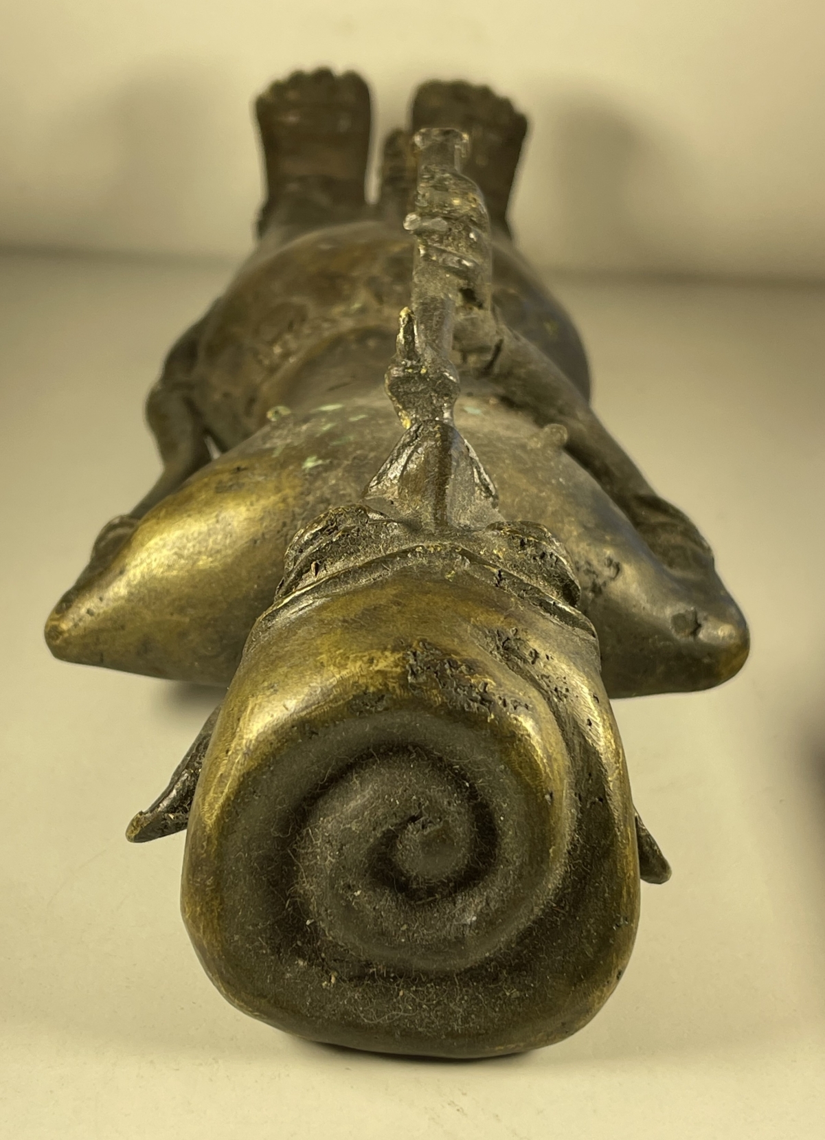 southeast_asian_bronze_figure_male_sculpture_thailand_laos_khmer_19/20th_century