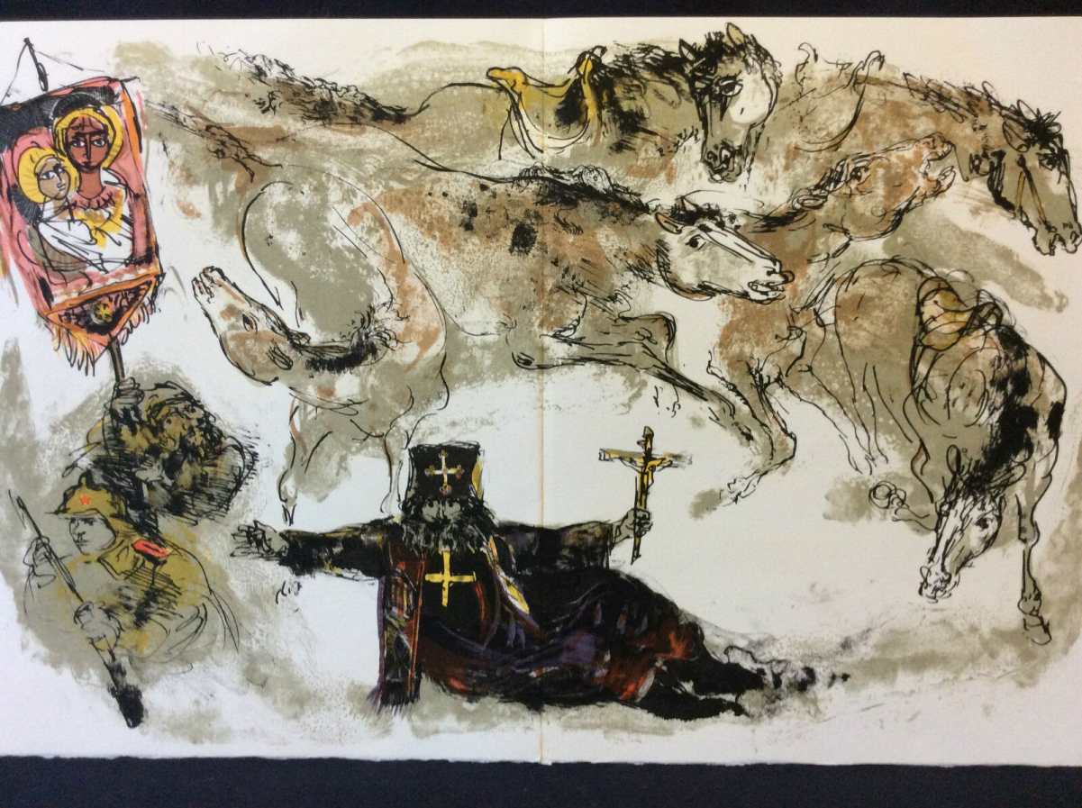 walter_spitzer_lithograhie_originale_le_temps_du_mepris_andre_malraux