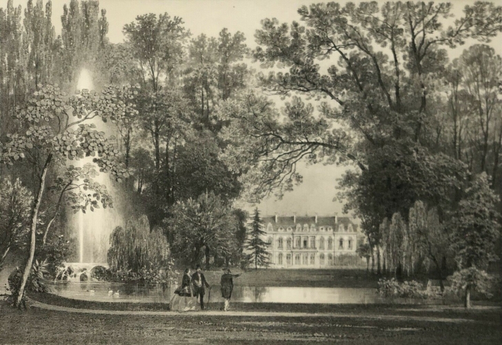 grande_estampe_paris_palais_de_lelysee_en_1866_france
