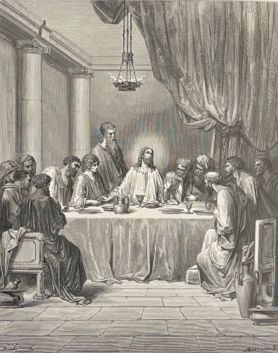 la_cene_gustave_dore_1874_jesus-christ_jesus_christianisme