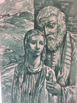 leon_masson_1911-1984_personnages_estampe_technique_mixte_signee