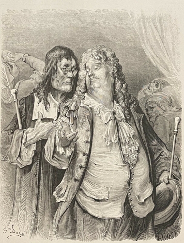 les_medecins_gustave_dore_xylographie_fable_la_fontaine_1868_medecin