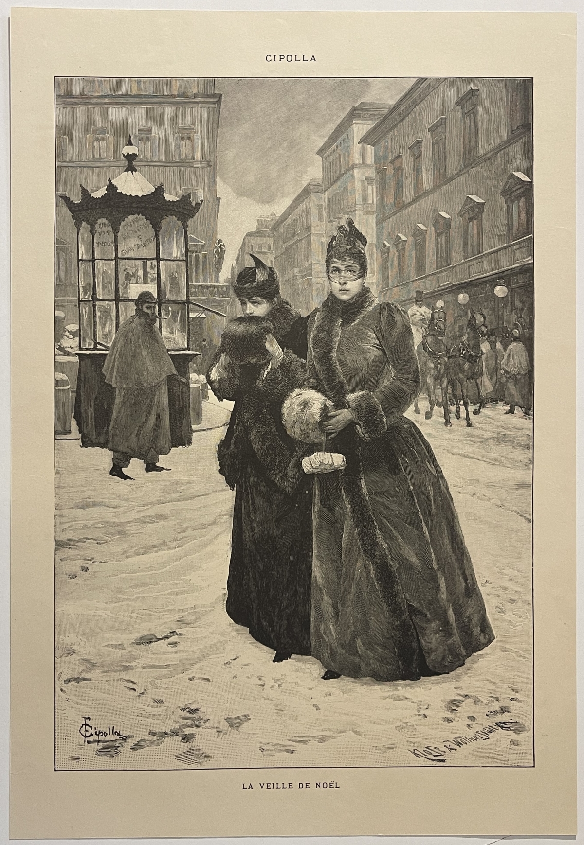 fabio_cipolla__1852_-_1935__la_veille_de_noel_gravure_vers_1880