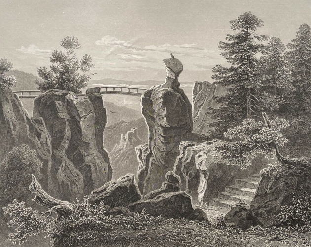 das_felsen-thor_bei_baden_baden_allemagne_gravure_1860_bade-wurtemberg