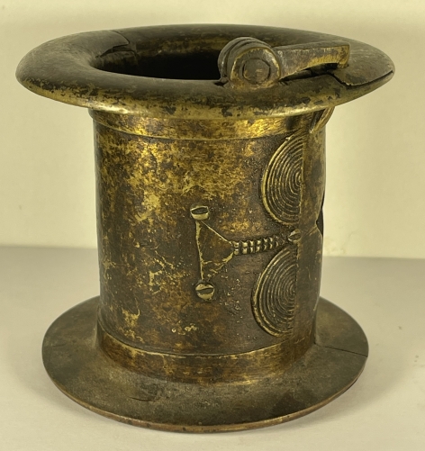 large_akan_bronze_currency_bracelet_with_hinge_marriage_dowry_ivory_coast_ghana