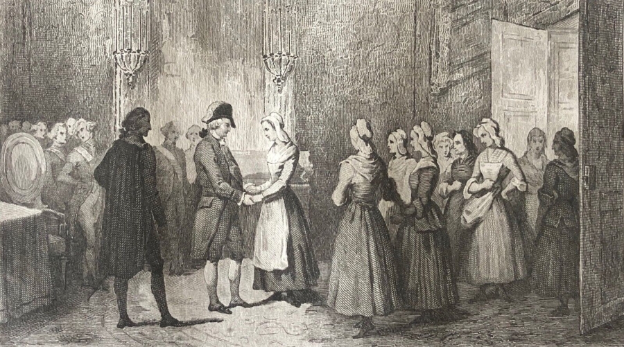 louis_xvi_recevant_les_femmes_de_la_halle_revolution_francaise_gravure_vers_1860