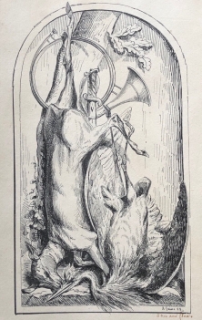 nature_morte_au_heron_et_biche_encre_signee_a_faure_1850_chasse