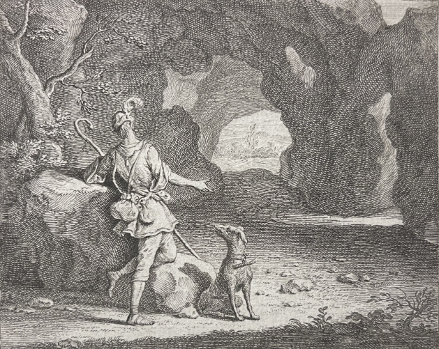 le_berger_et_les_echos_claude_gillot_1673-1722_fable_1719