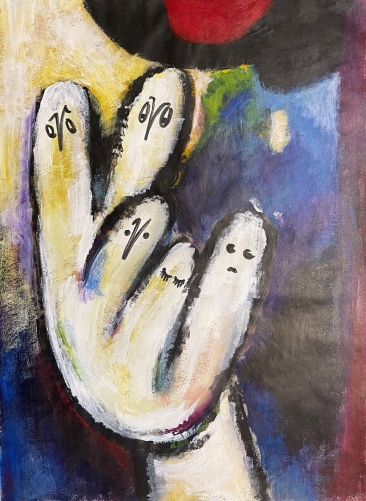 cest_la_main_norbert_palmade_1928-_2019_art_brut_1990