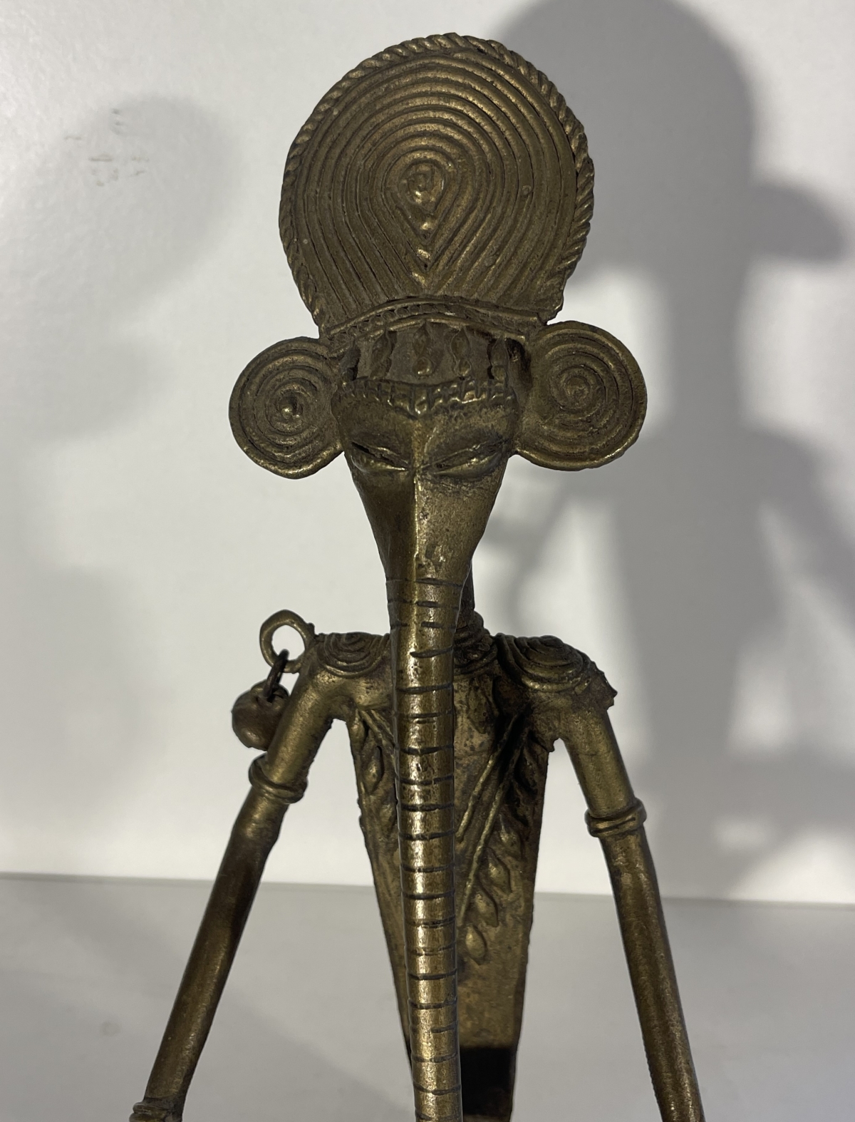 ganesh_art_tribal_bastar_chhattisgarh_inde_centrale_elephant_circa_1940???1960