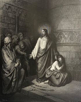 jesus-christ_la_femme_adultere_gustave_dore_1874