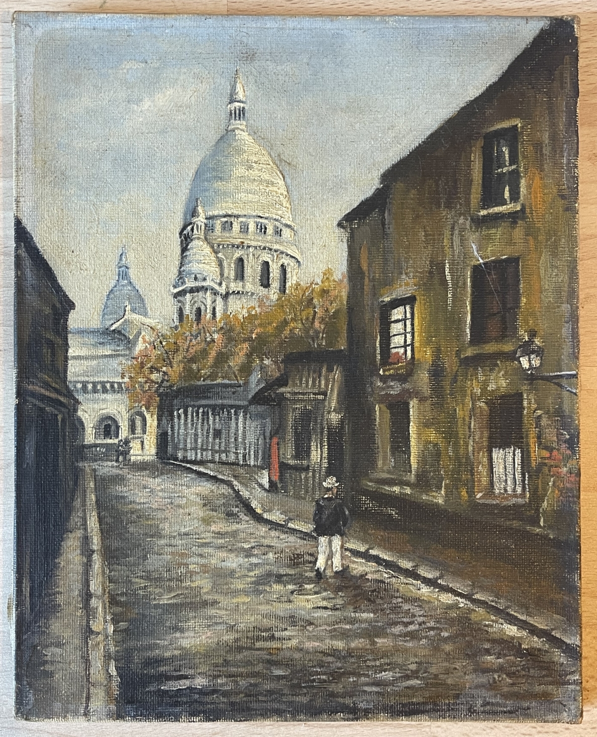 paris_montmartre_huile_sur_toile_vers_1920_signature_illisible_france