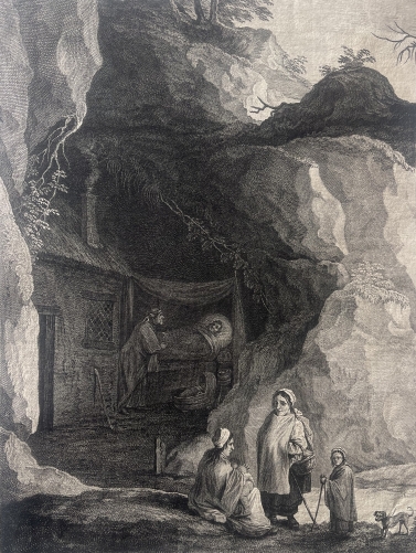 la_bohemienne_gravure_au_burin_surugue_1748_xviiie_dapres_david_ii_teniers