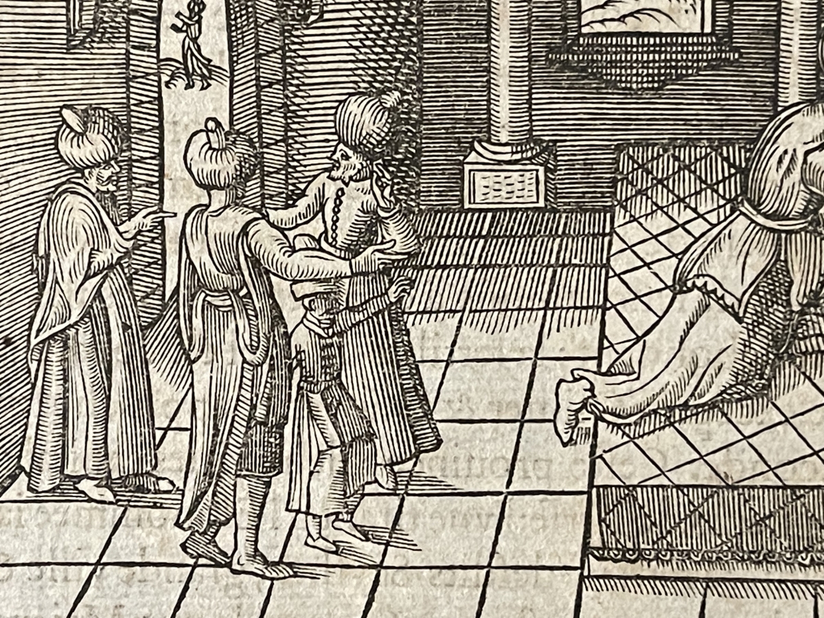 tamerlane_circumcision_scene_woodcut_1575_andre_thevet_ottoman_mongol_court