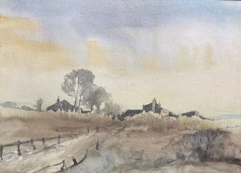 ferme_a_wycoller_dans_le_lancashire_aquarelle_united_kingdom_vers_1930