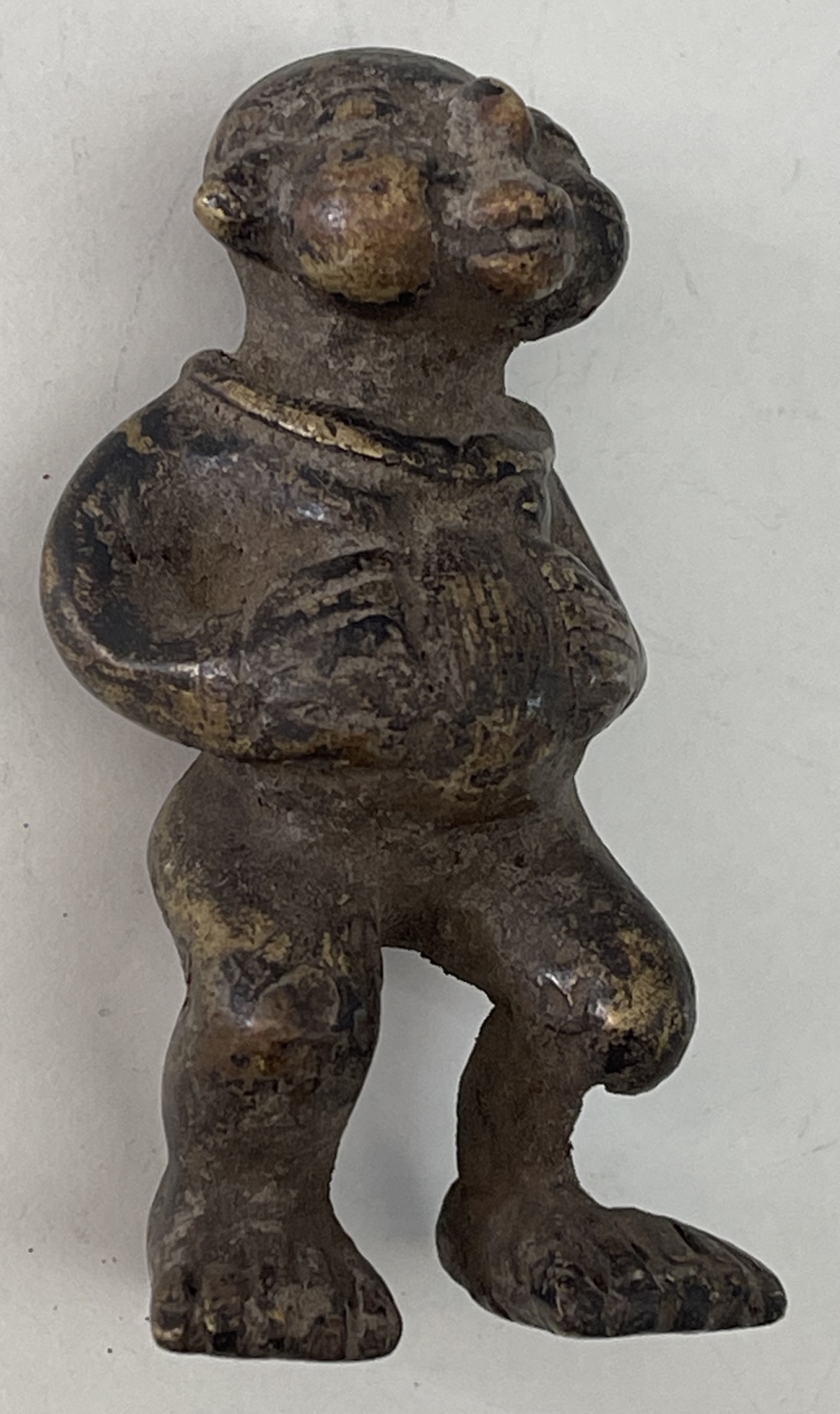 art_premier_statuette_bronze_maternite_tikar_cameroun_9,3_cm_afrique_animiste