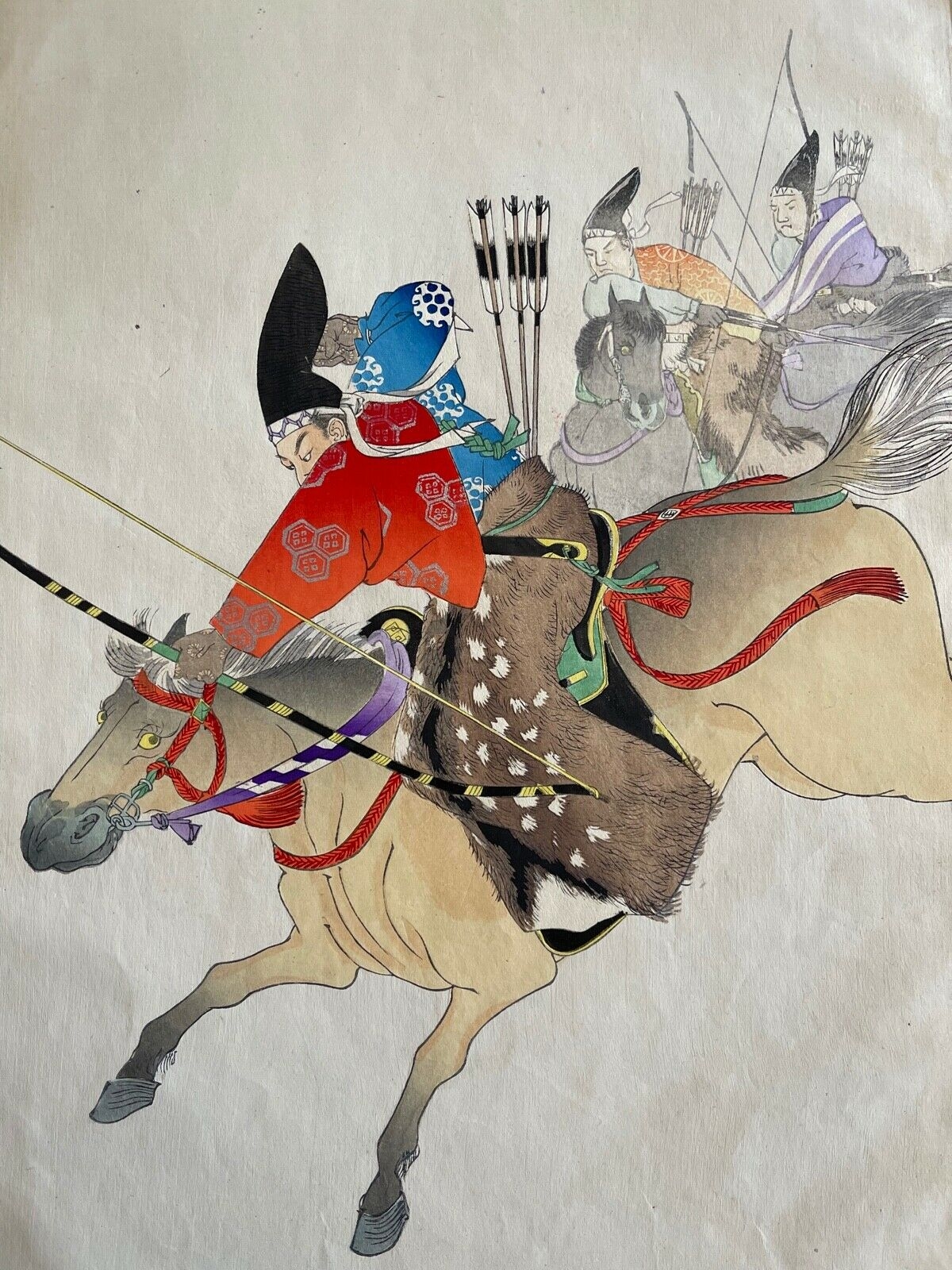 japon_samourai_chasse_archer_a_chiyoda_1897_toyohara_chikanobu_1838-1912_cheval