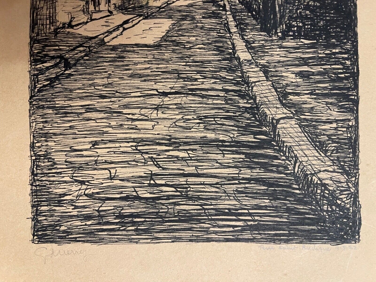 paris_rue_saint-rustique_montmartre_dessin_plume_de_g_merry_1922_france