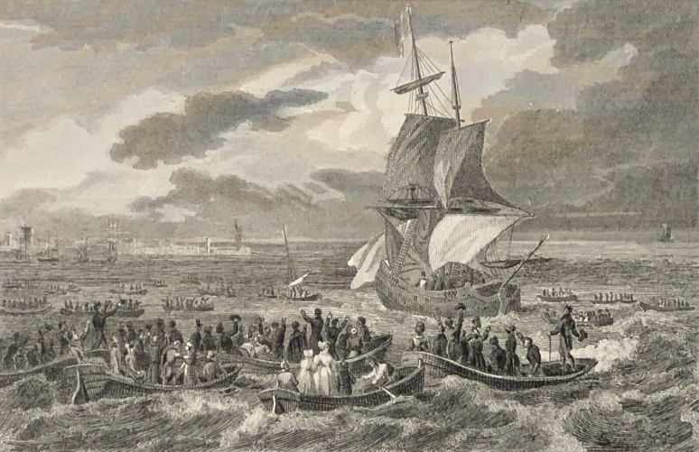napoleon_bonaparte_en_rade_a_plimouth_gravure_vers_1840_empire