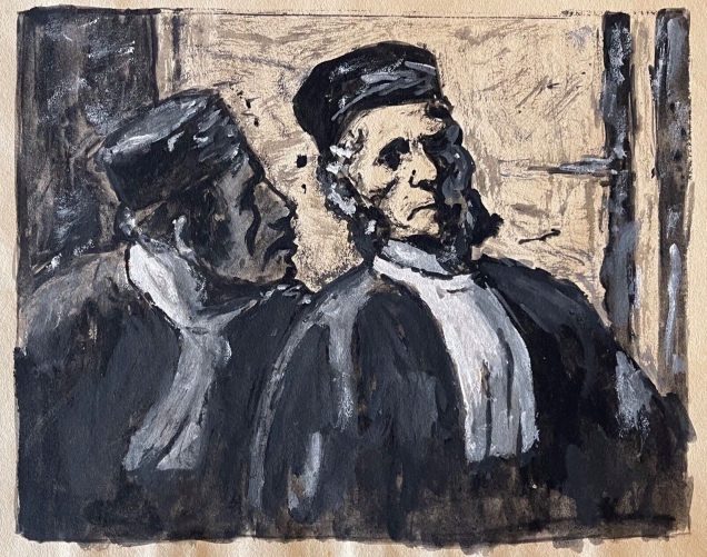 avocats_suiveurs_de_daumier_justice_lavis_technique_mixte_xixe_anonyme_avocats